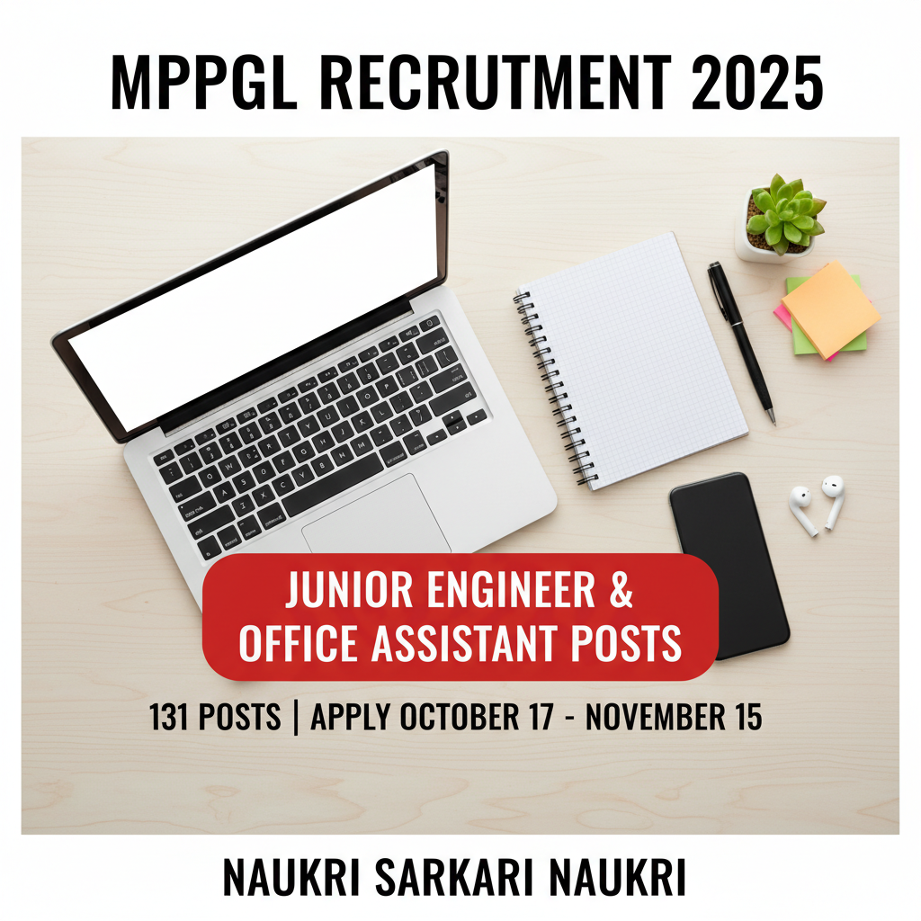 MPPGCL Recruitment 2025 
