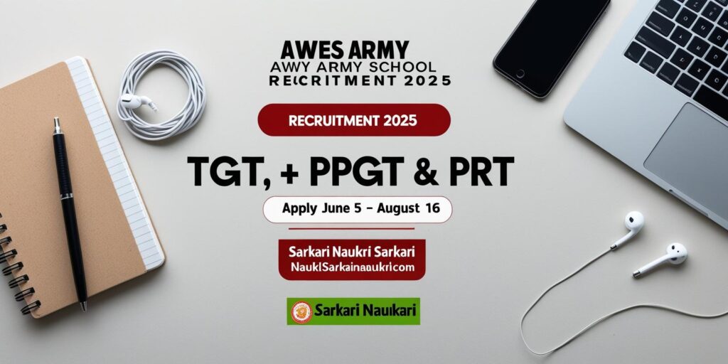 AWES Army School Recruitment 2025