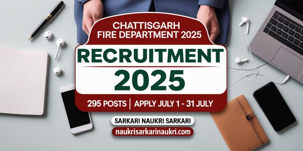 Chhattisgarh Fire Department Recruitment 2025