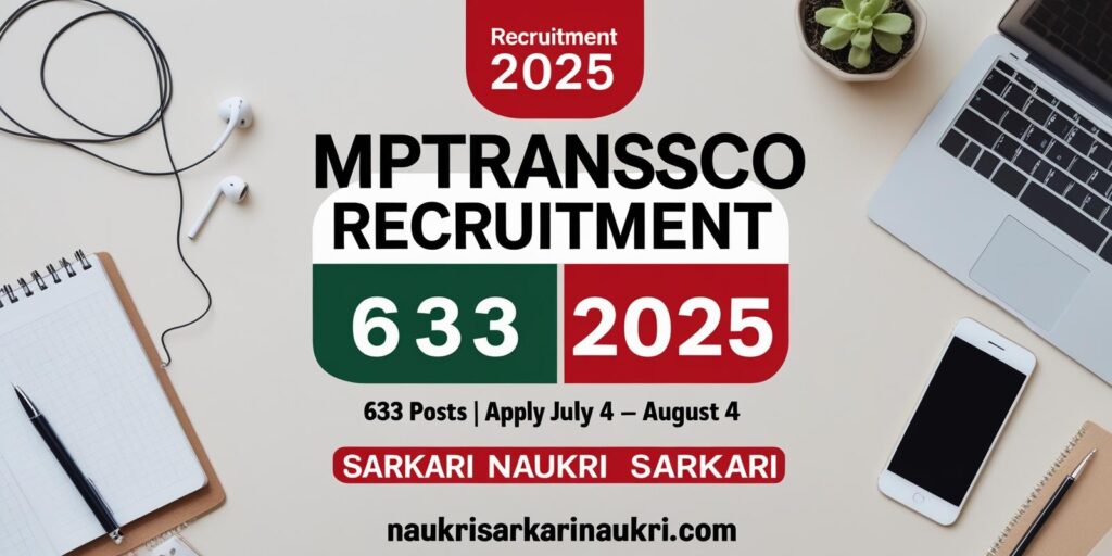 MPTRANSCO Recruitment 2025
