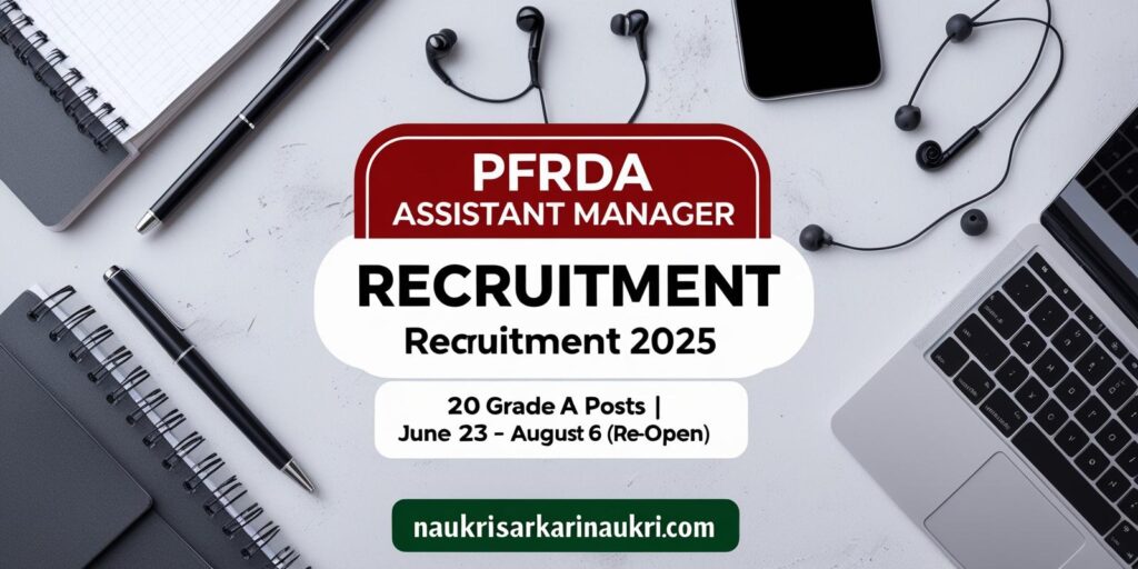 PFRDA Assistant Manager Recruitment 2025