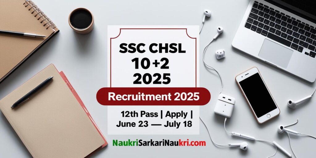 SSC CHSL 10+2 Recruitment 2025