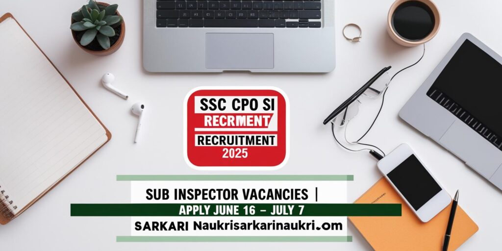 SSC CPO SI Recruitment 2025