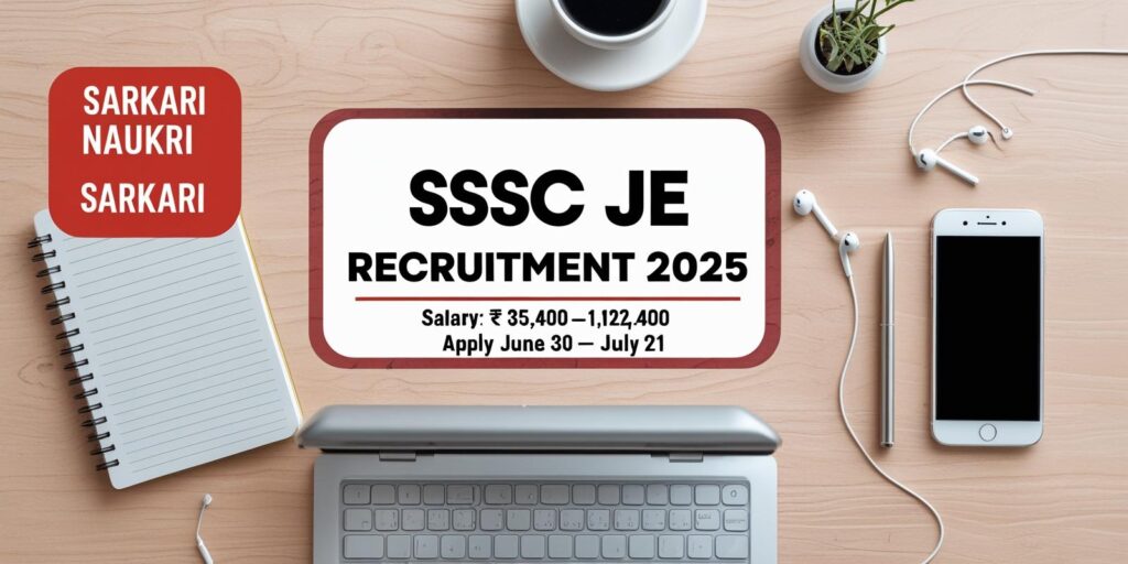 SSC JE Recruitment 2025: Apply Online for Junior Engineer Posts