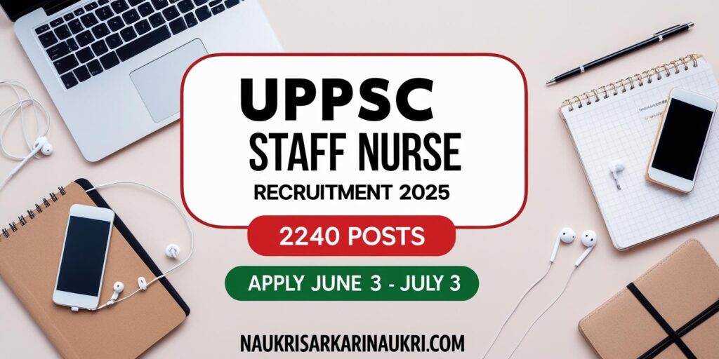 UPPSC Staff Nurse Recruitment 2025
