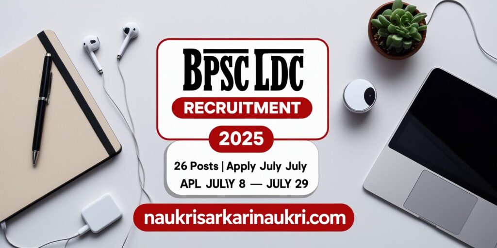 BPSC LDC Recruitment 2025