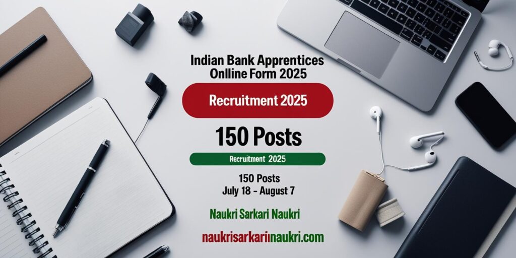 Indian Bank Apprentices Recruitment 2025