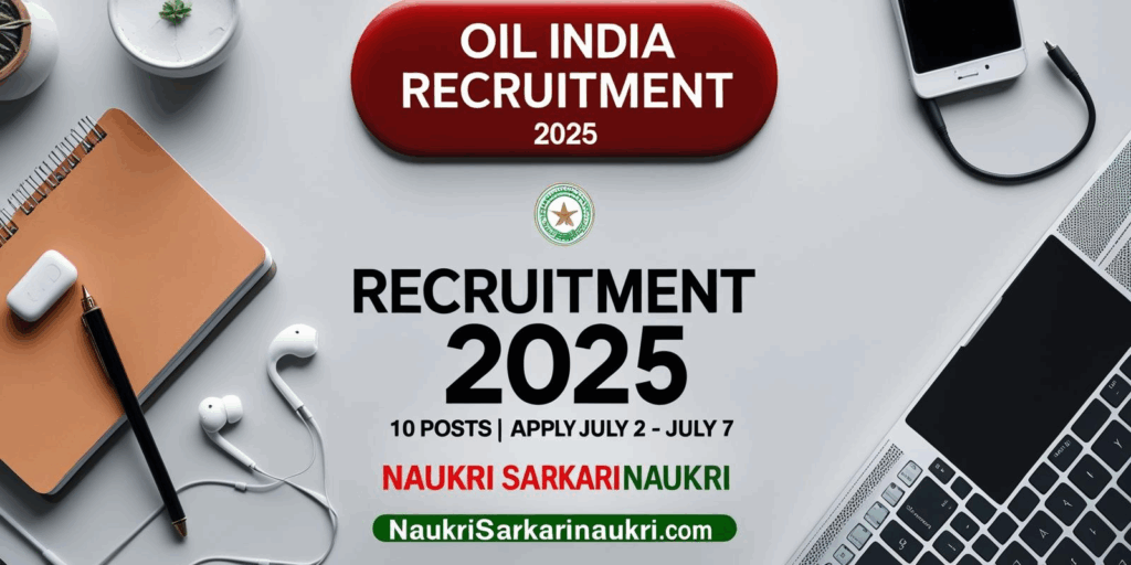 Oil India Recruitment 2025: Walk-In Drive for 10 Assistant Fitter, Diesel Mechanic & Supervisor Posts