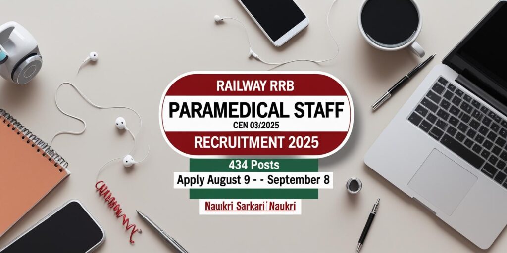Railway RRB Paramedical Staff CEN 032025