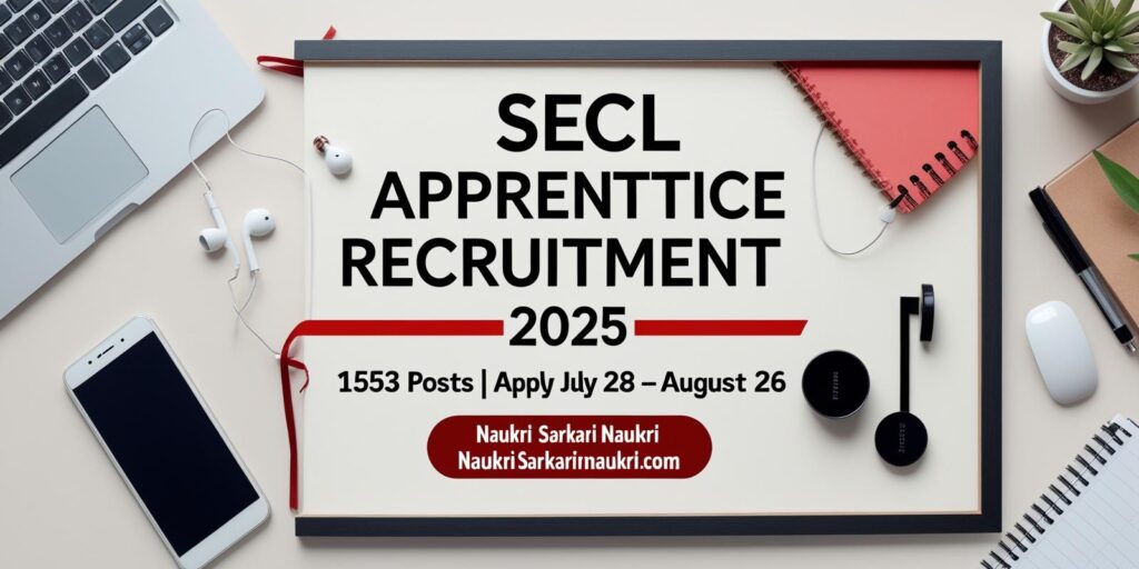 SECL Apprentice Recruitment 2025 Apply Online for 1553 Graduate & Technician Posts
