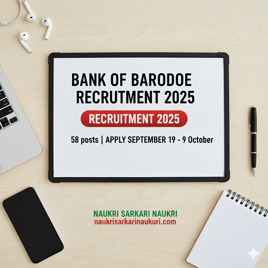 Bank of Baroda Recruitment 2025
