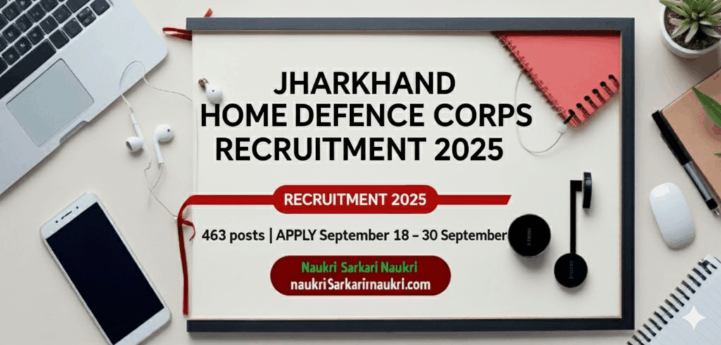 Jharkhand Home Defence Corps Recruitment 2025