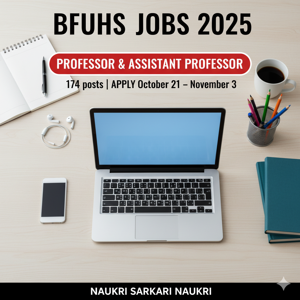 BFUHS Jobs 2025