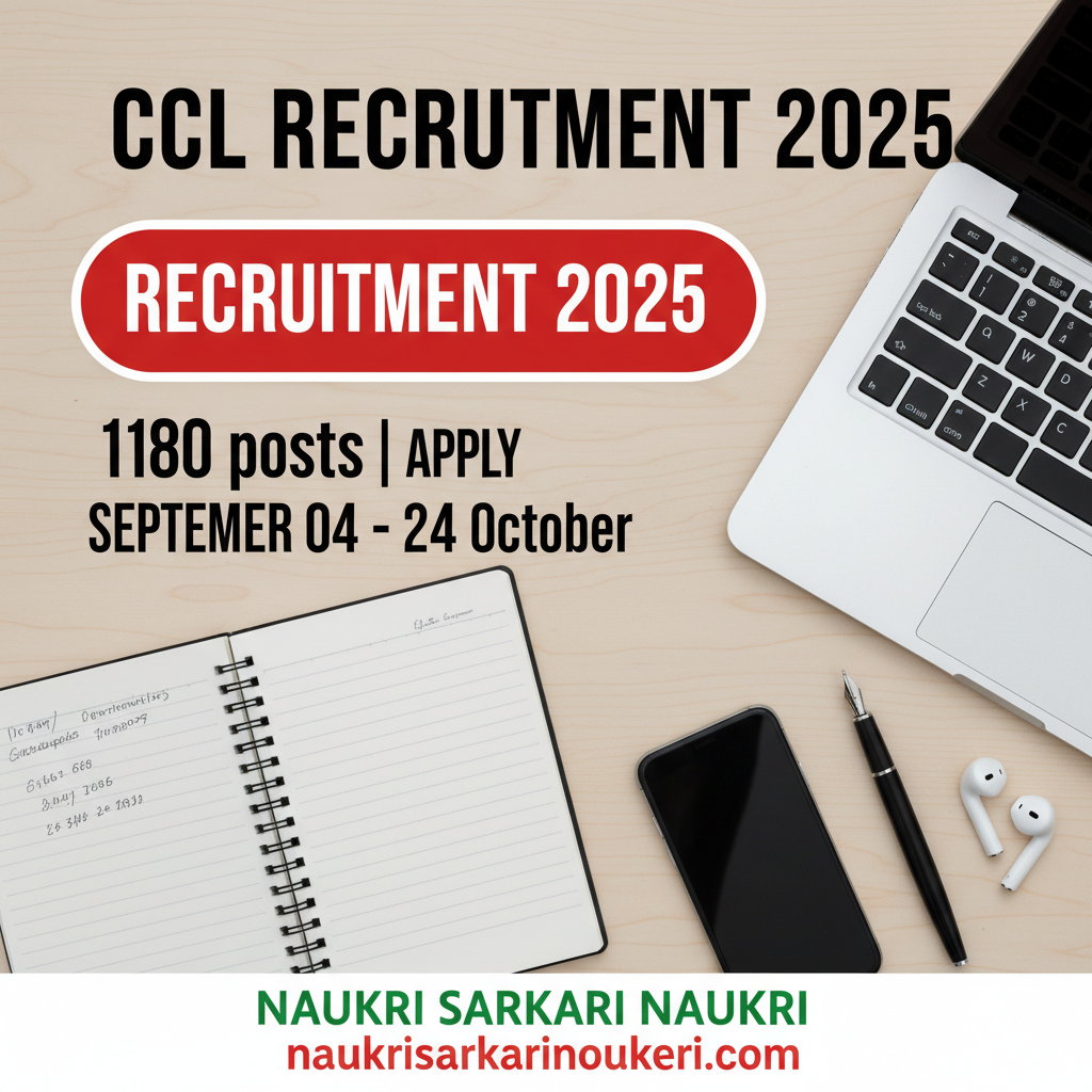 CCL Recruitment 2025 
