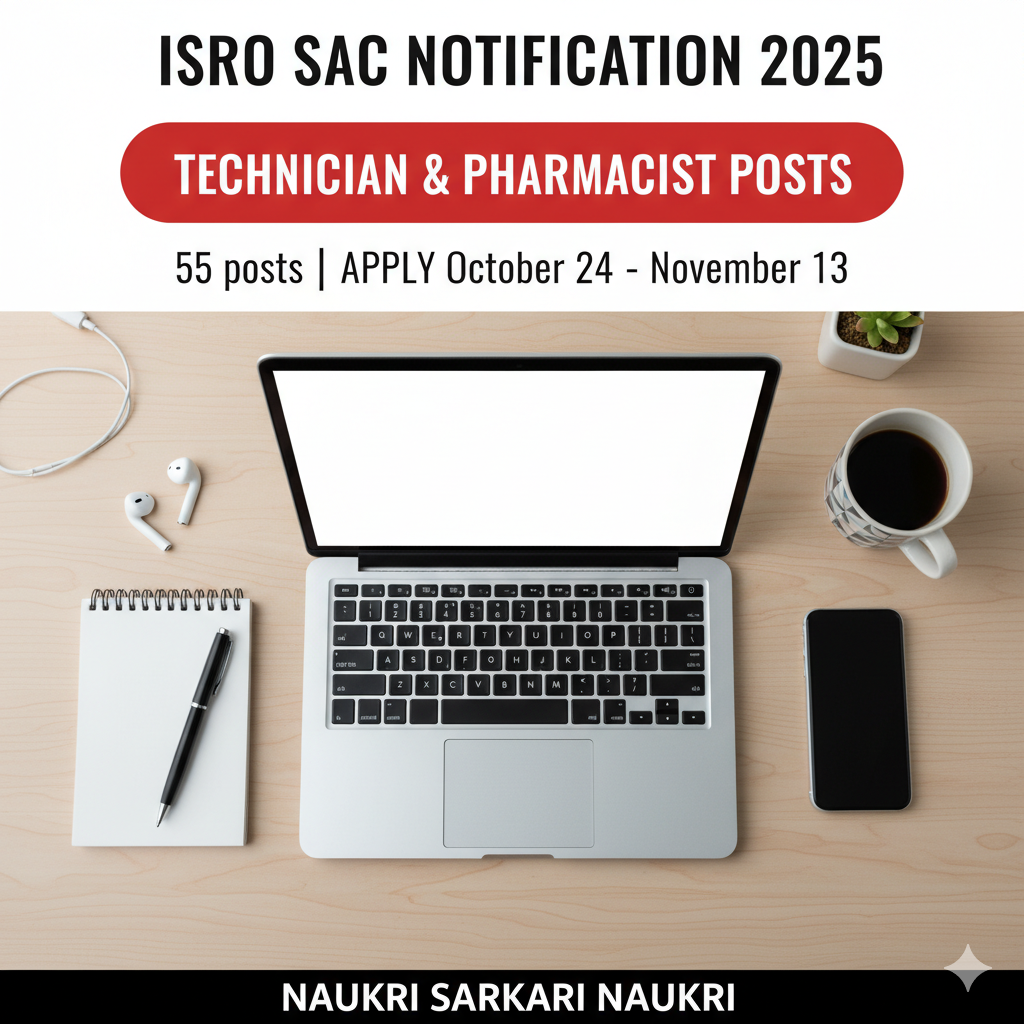 ISRO SAC Notification 2025