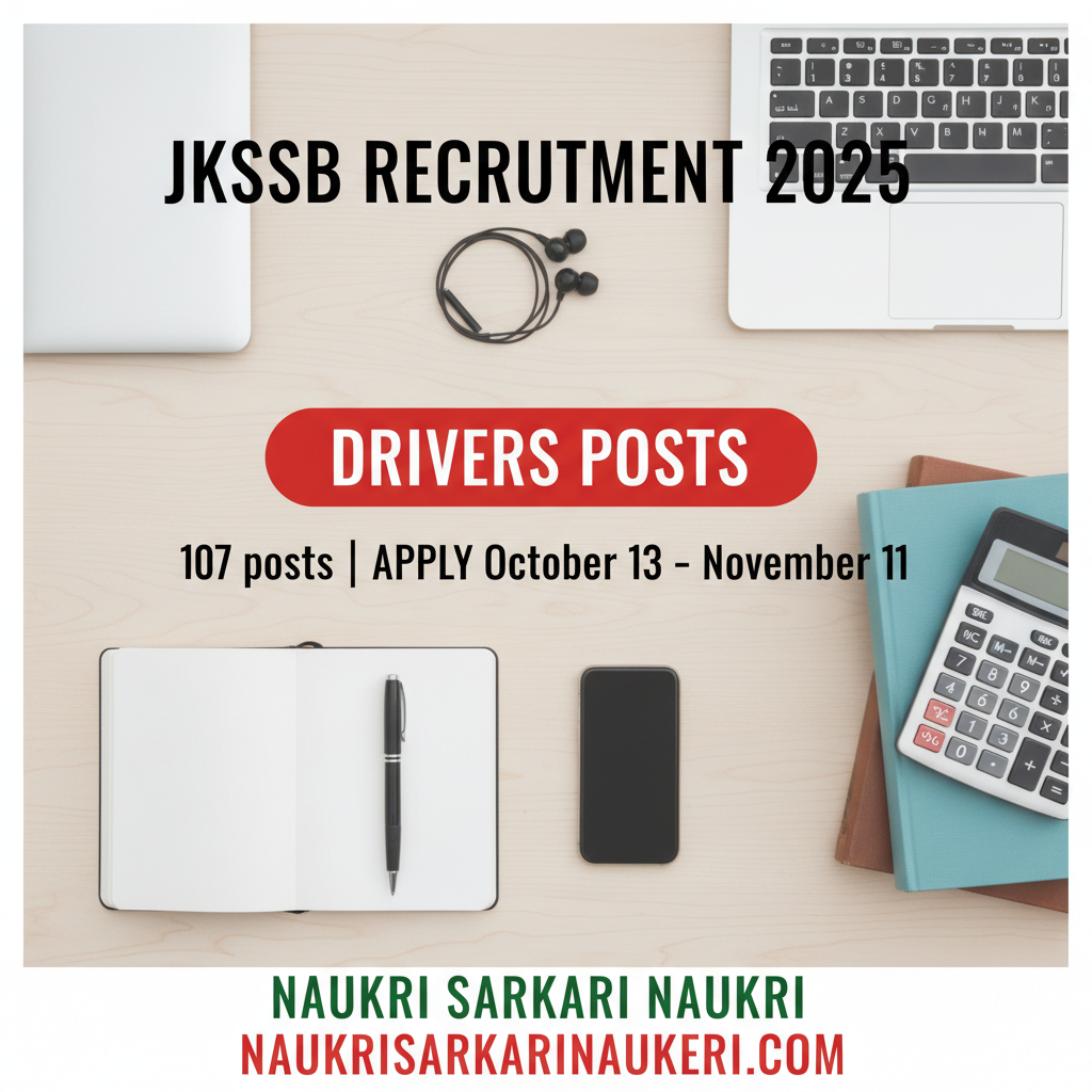 JKSSB Recruitment 2025