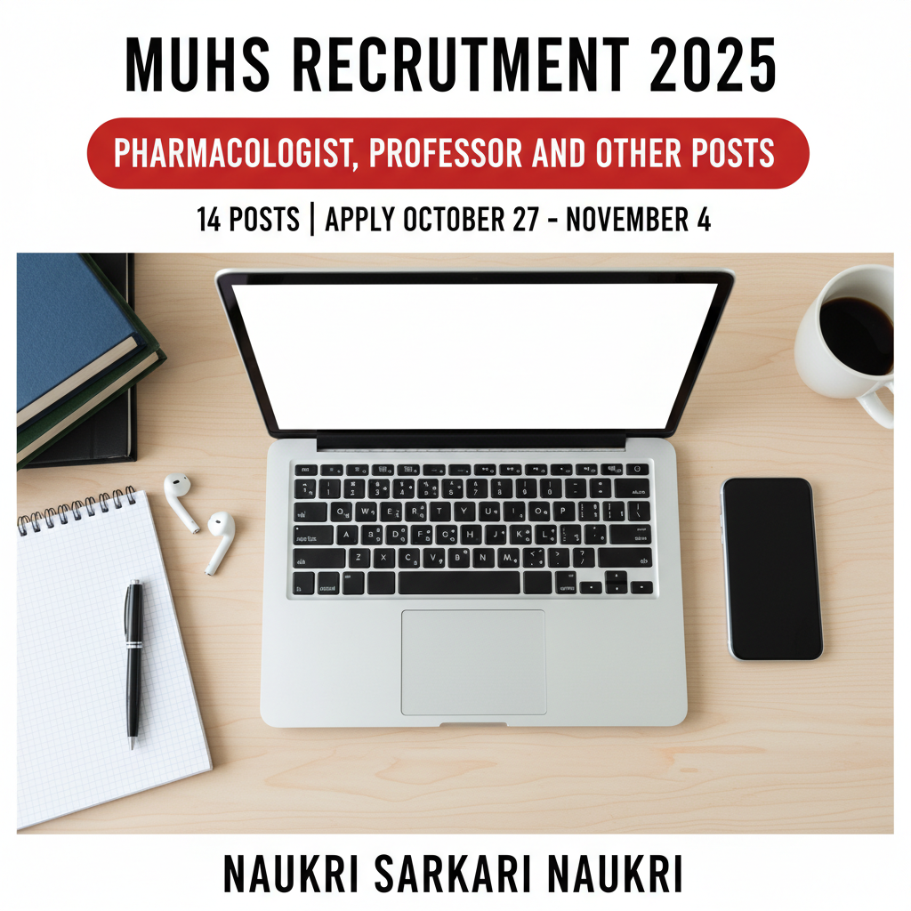MUHS Recruitment 2025