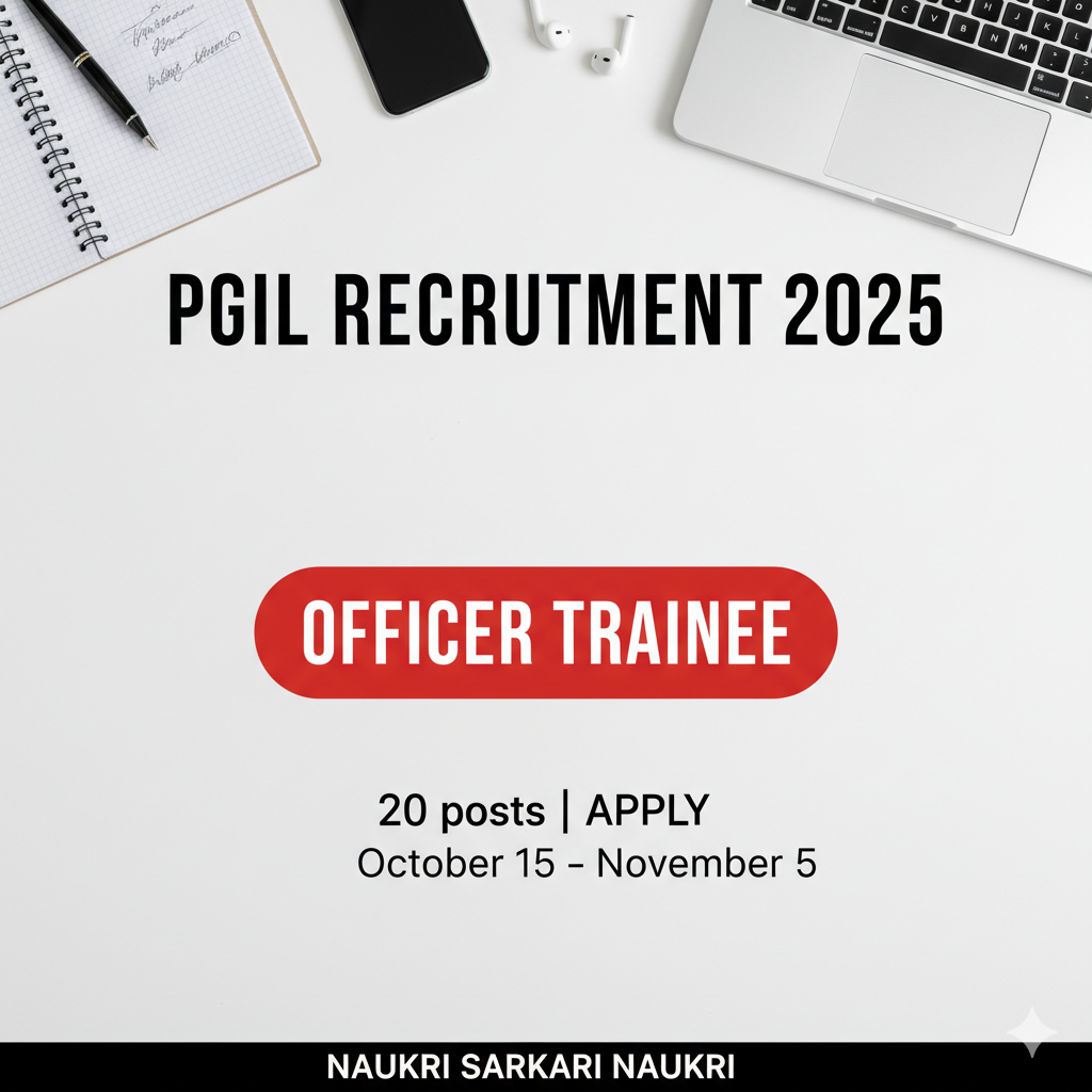 PGCIL Recruitment 2025 - Apply Online for 20 Officer Trainee Posts