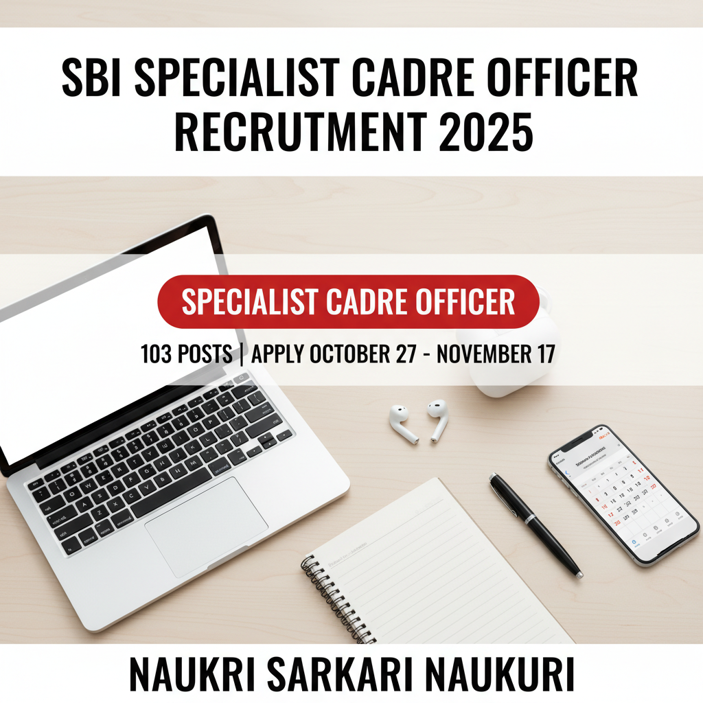 SBI Specialist Cadre Officer Recruitment 2025