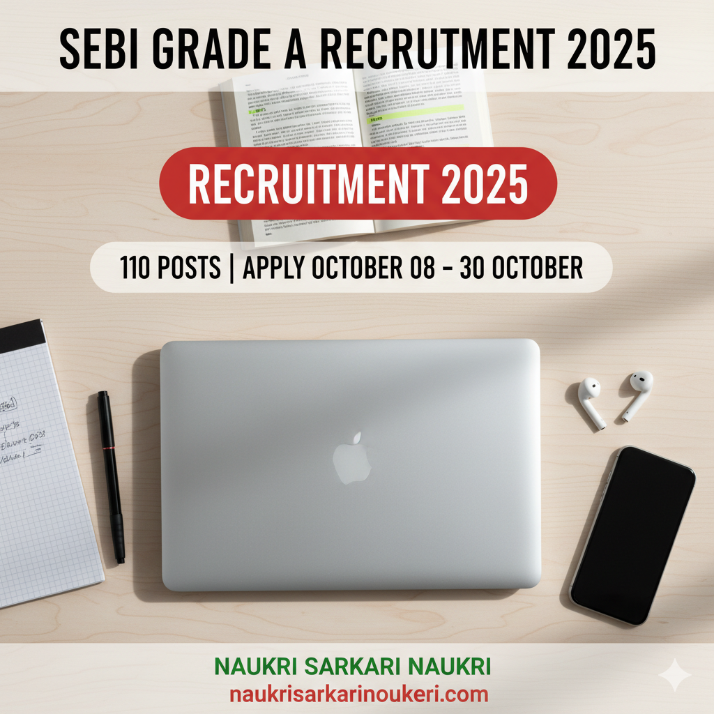 SEBI Grade A Recruitment 2025
