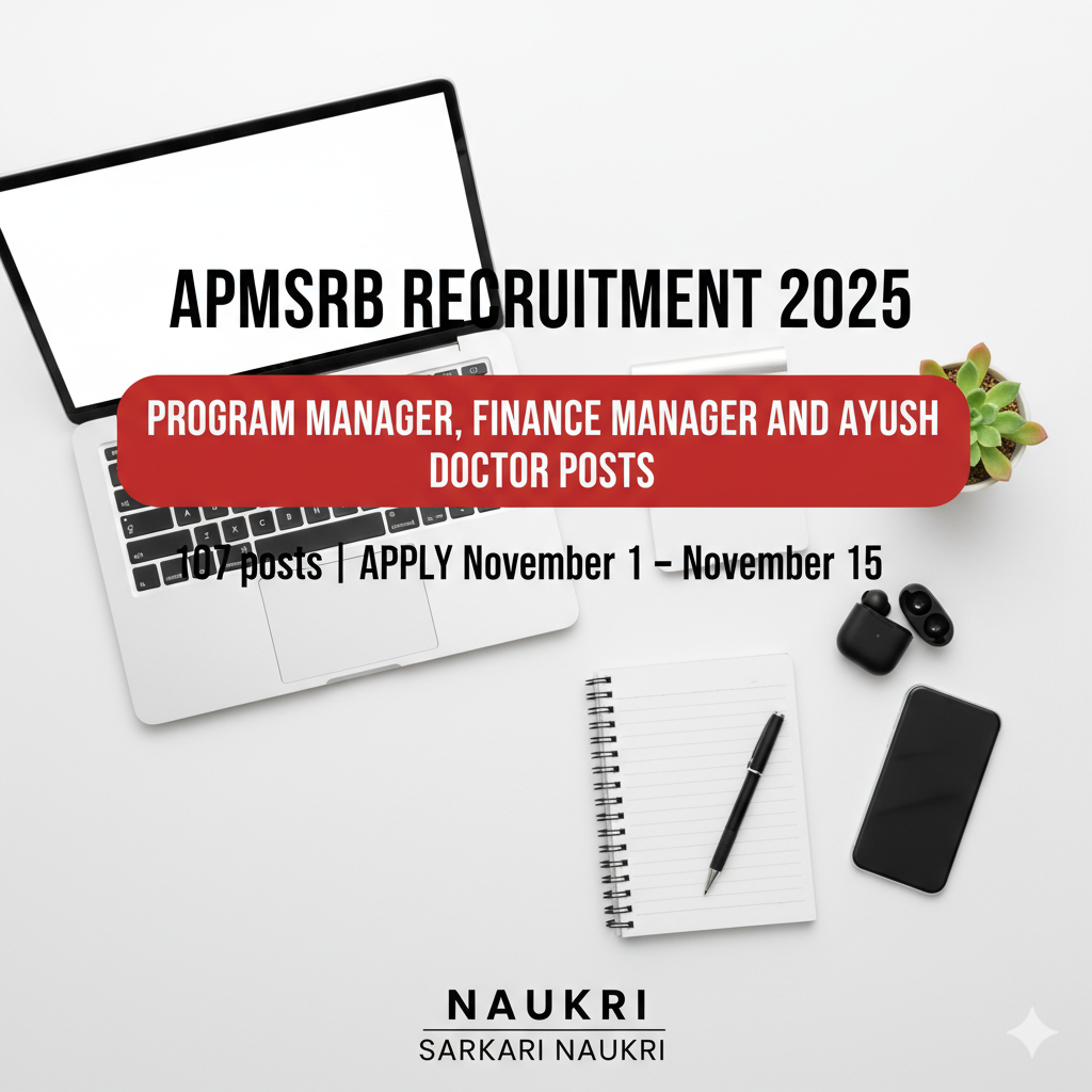 APMSRB Recruitment 2025