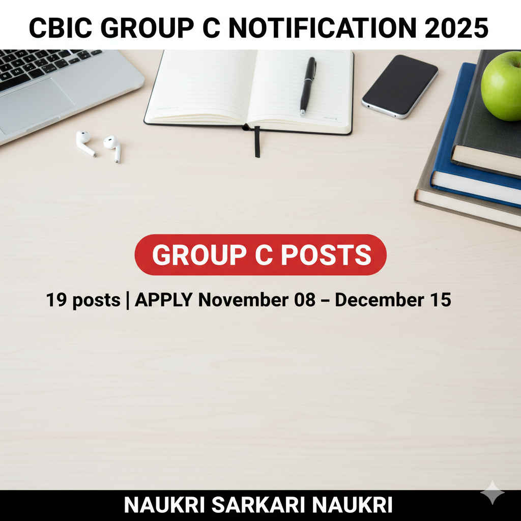 CBIC Group C Notification 2025 