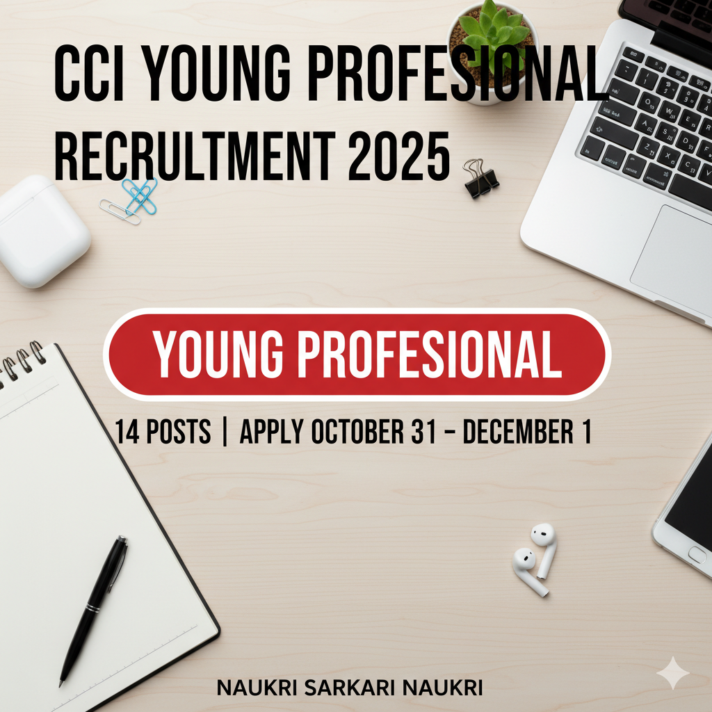 CCI Young Professional Recruitment 2025