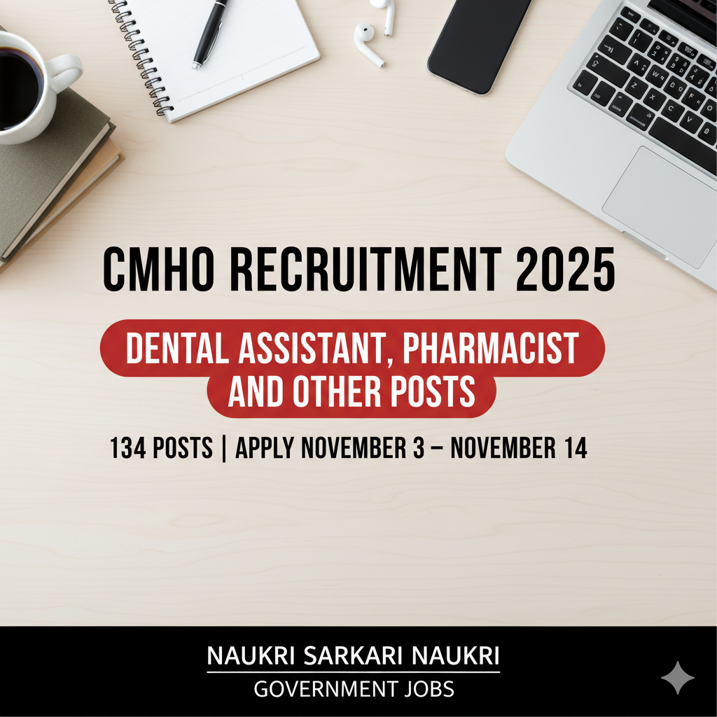 CMHO Recruitment 2025