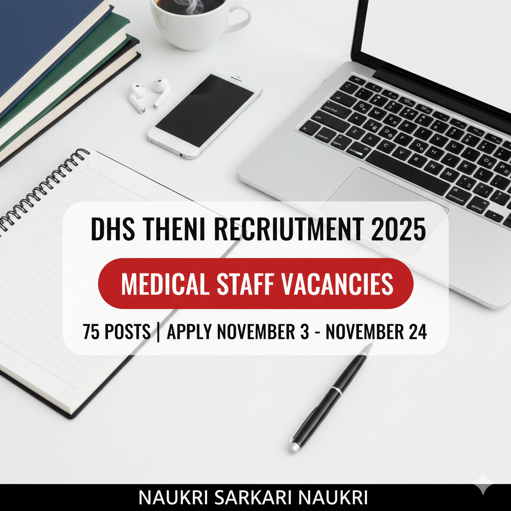 DHS Theni Recruitment 2025 