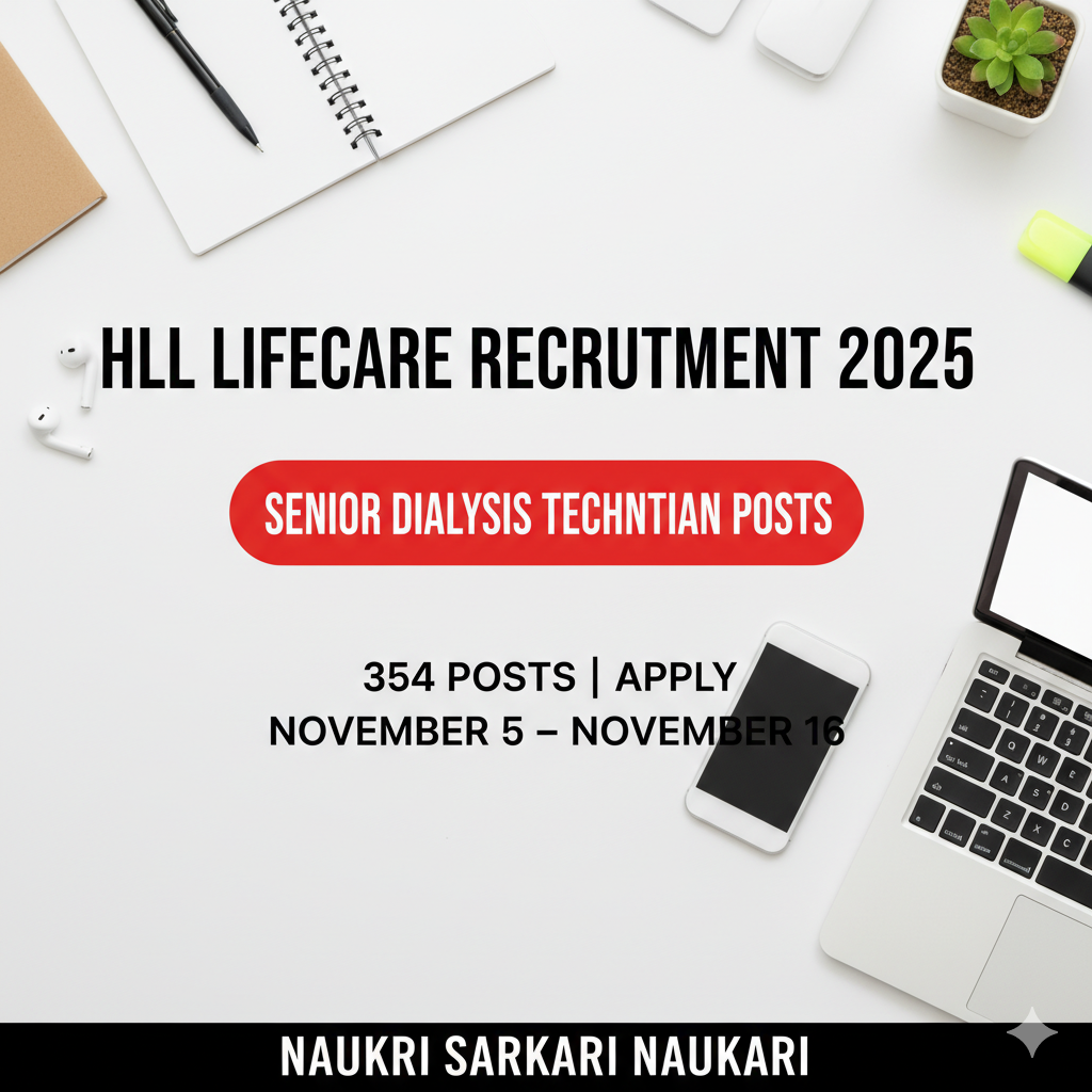 HLL Lifecare Recruitment 2025 