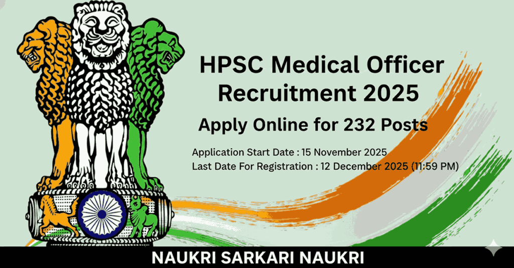 HPPSC Medical Officer Recruitment 2025 
